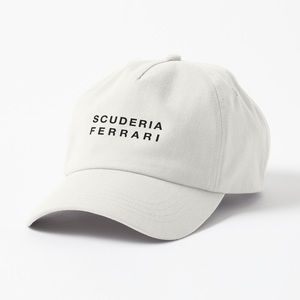 Minimalist SCUDERIA FERRARI dad hat